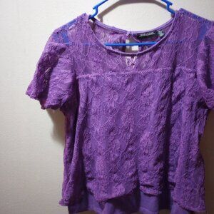 Notatioins Short Sleeve Womens top